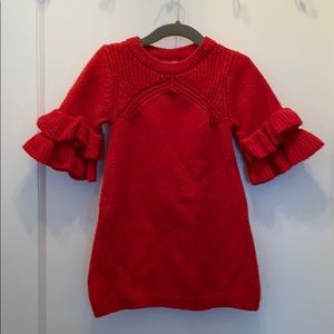 Toddler girls sweater dress